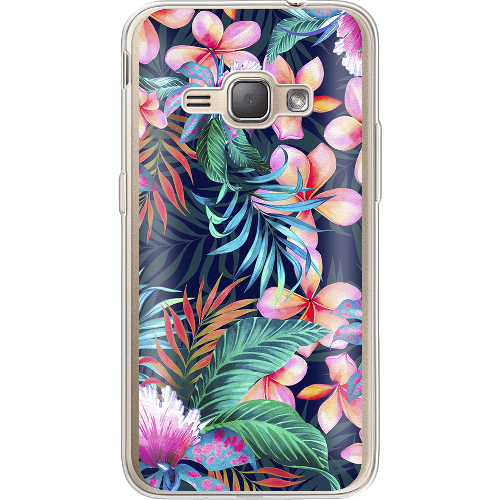 Чехол BoxFace Samsung J120H Galaxy J1 2016 flowers in the tropics