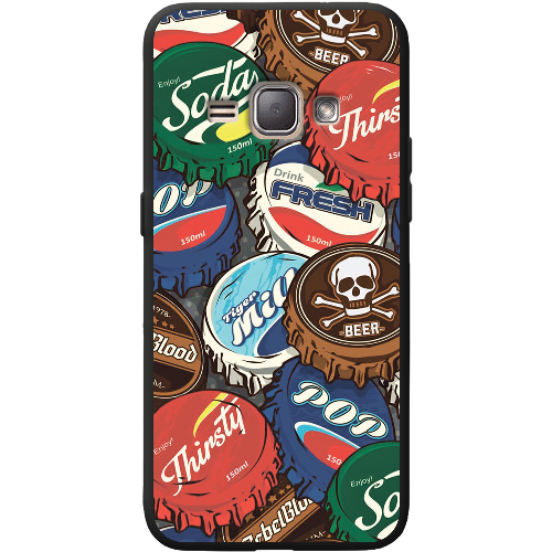 Чехол BoxFace Samsung J120H Galaxy J1 2016 Drink Lids