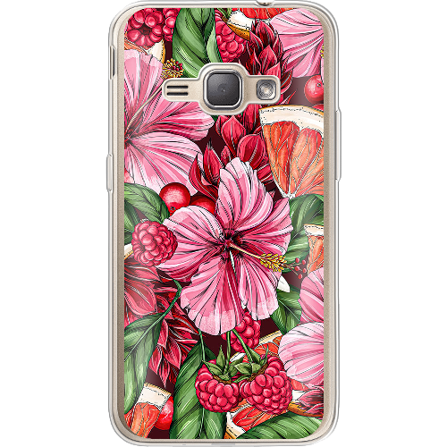 Чехол BoxFace Samsung J120H Galaxy J1 2016 Tropical Flowers