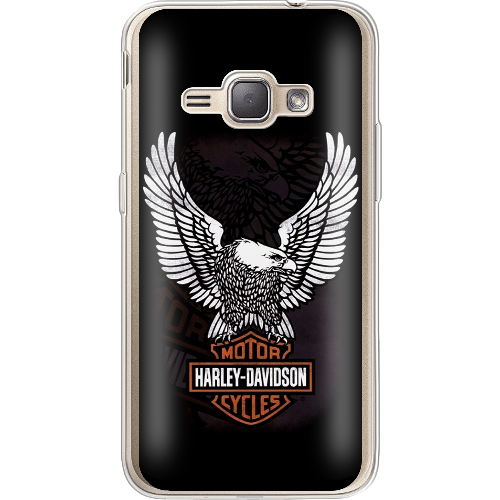 Чехол BoxFace Samsung J120H Galaxy J1 2016 Harley Davidson and eagle