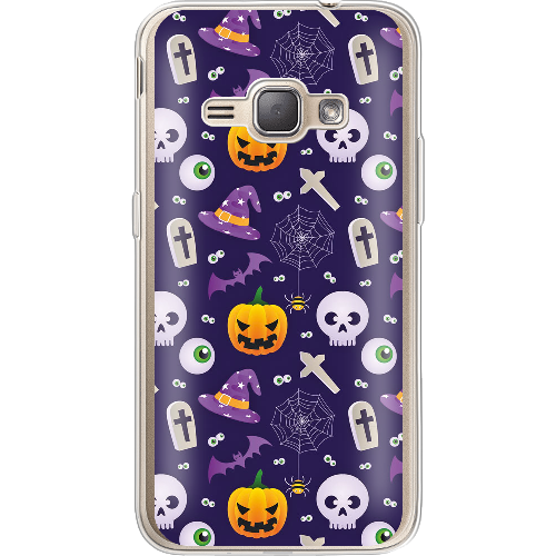 Чехол BoxFace Samsung J120H Galaxy J1 2016 Halloween Purple Mood