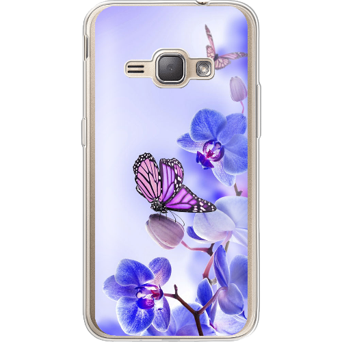 Чехол BoxFace Samsung J120H Galaxy J1 2016 Orchids and Butterflies