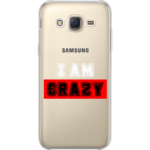 Чехол BoxFace Samsung J500H Galaxy J5 I'm Crazy