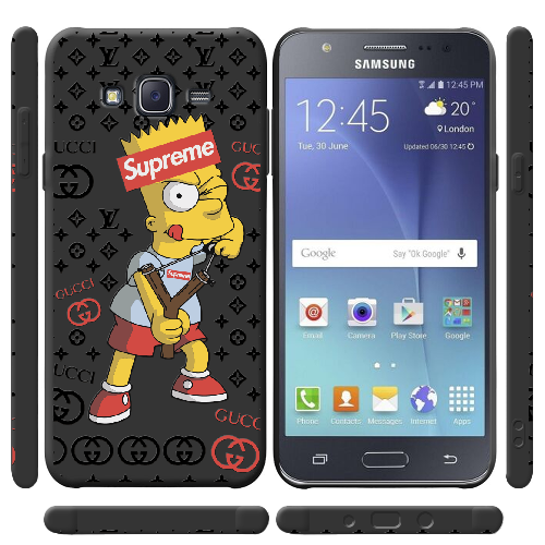 Чехол BoxFace Samsung J500H Galaxy J5 Yellow Fun