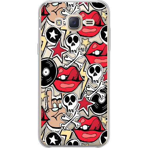 Чехол BoxFace Samsung J500H Galaxy J5 Rock Graffiti