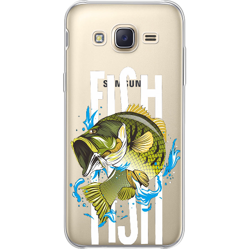 Чехол BoxFace Samsung J500H Galaxy J5 Bass fish