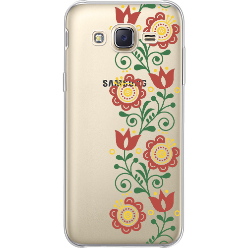 Чехол BoxFace Samsung J500H Galaxy J5 Ethno Flower