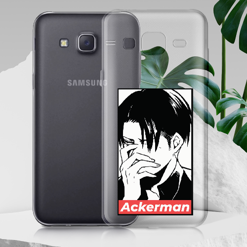 Чехол BoxFace Samsung J500H Galaxy J5 Attack On Titan - Ackerman