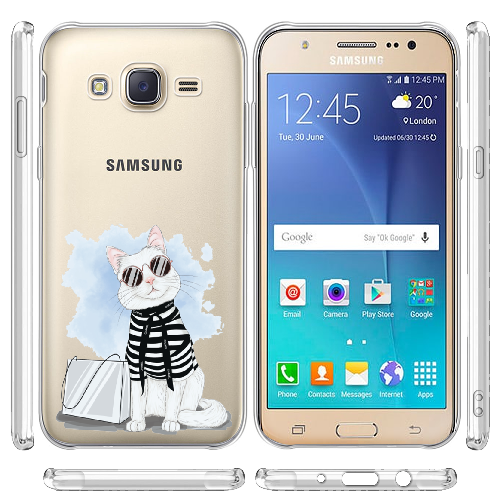 Чехол BoxFace Samsung J500H Galaxy J5 Кот Модник