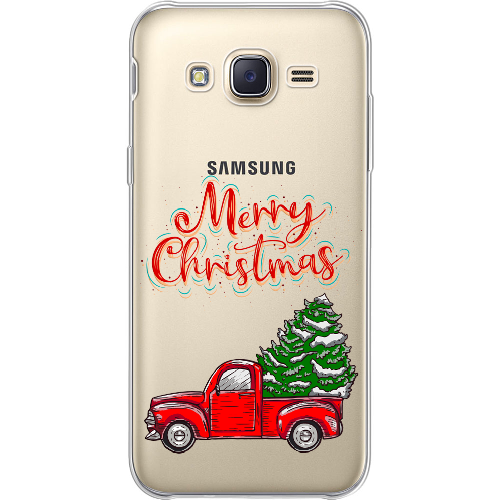 Чехол BoxFace Samsung J500H Galaxy J5 Holiday Car Merry Christmas