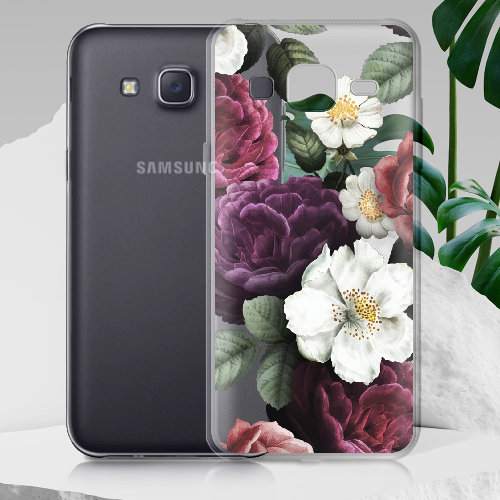 Чехол BoxFace Samsung J500H Galaxy J5 Цветочные Темные Сны