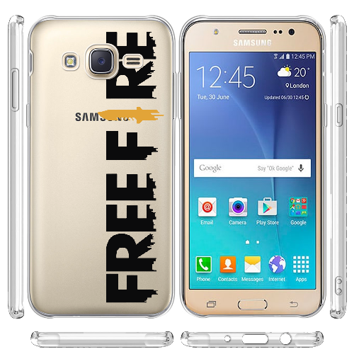 Чехол BoxFace Samsung J500H Galaxy J5 Черный Free Fire