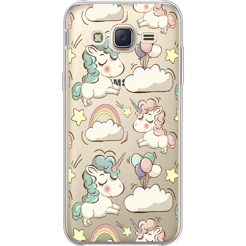 Чехол BoxFace Samsung J500H Galaxy J5 Unicorns