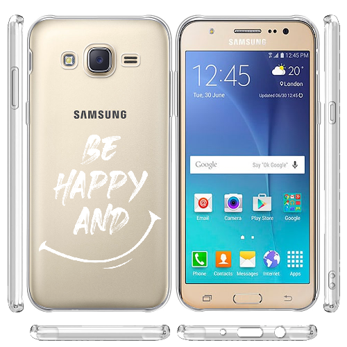 Чехол BoxFace Samsung J500H Galaxy J5 be happy and