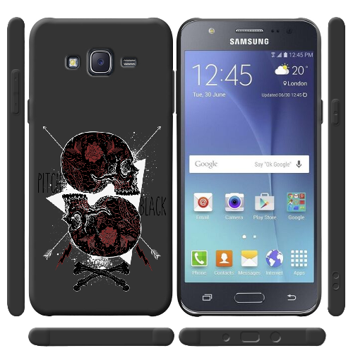 Чехол BoxFace Samsung J500H Galaxy J5 Pitch black