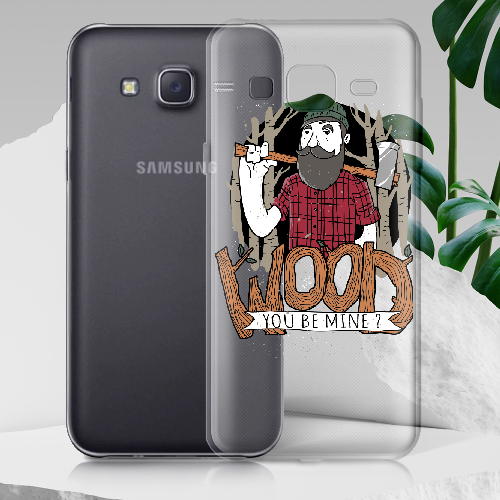 Чехол BoxFace Samsung J500H Galaxy J5 Wood you be mine