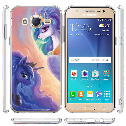 Чехол BoxFace Samsung J500H Galaxy J5 My Little Pony Rarity Princess Luna