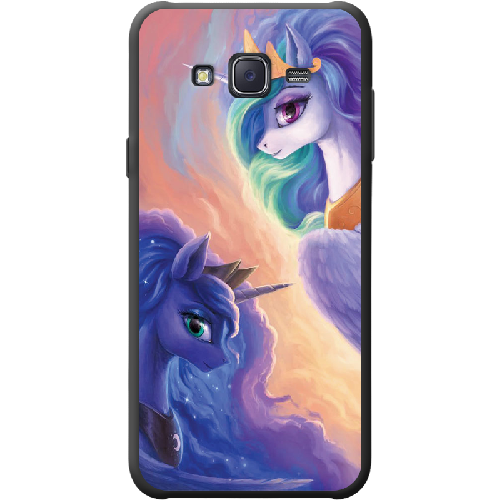 Чехол BoxFace Samsung J500H Galaxy J5 My Little Pony Rarity Princess Luna