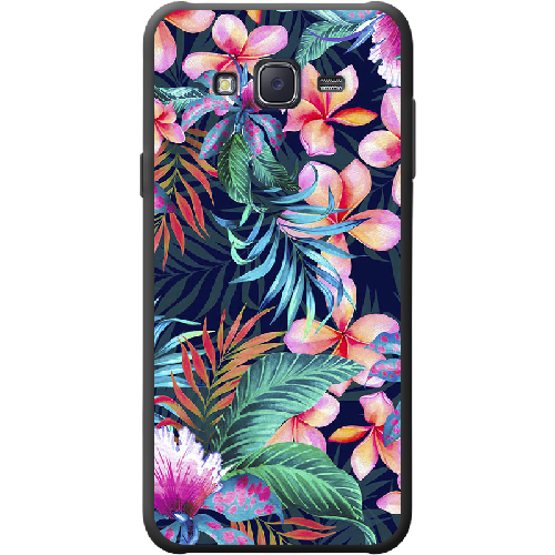 Чехол BoxFace Samsung J500H Galaxy J5 flowers in the tropics
