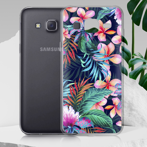 Чехол BoxFace Samsung J500H Galaxy J5 flowers in the tropics