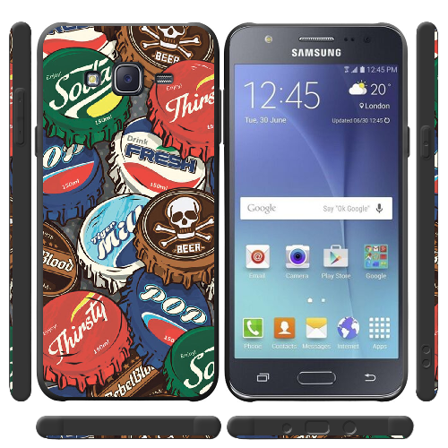Чехол BoxFace Samsung J500H Galaxy J5 Drink Lids