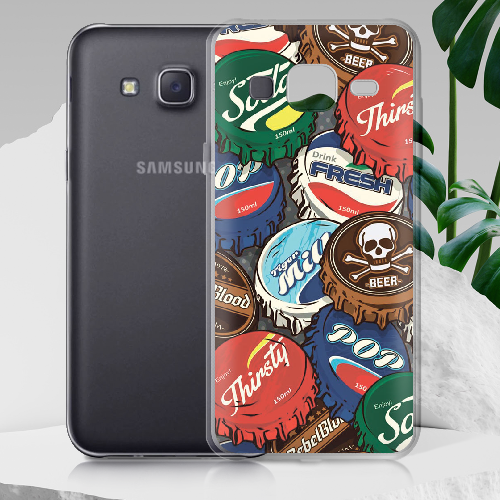 Чехол BoxFace Samsung J500H Galaxy J5 Drink Lids