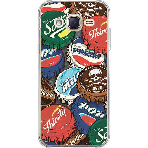 Чехол BoxFace Samsung J500H Galaxy J5 Drink Lids