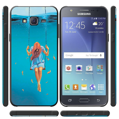 Чехол BoxFace Samsung J500H Galaxy J5 Girl In The Sea