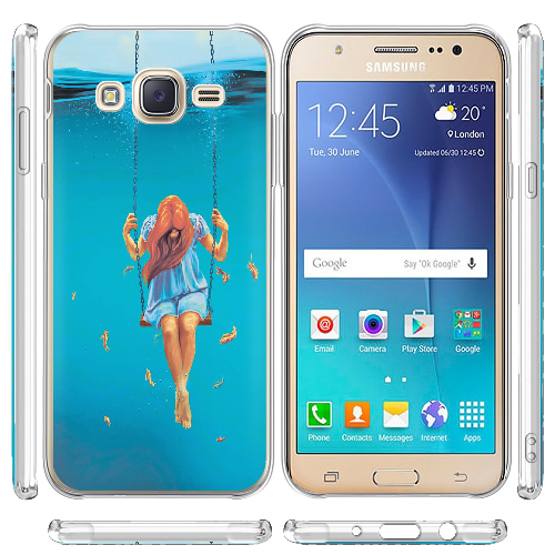 Чехол BoxFace Samsung J500H Galaxy J5 Girl In The Sea