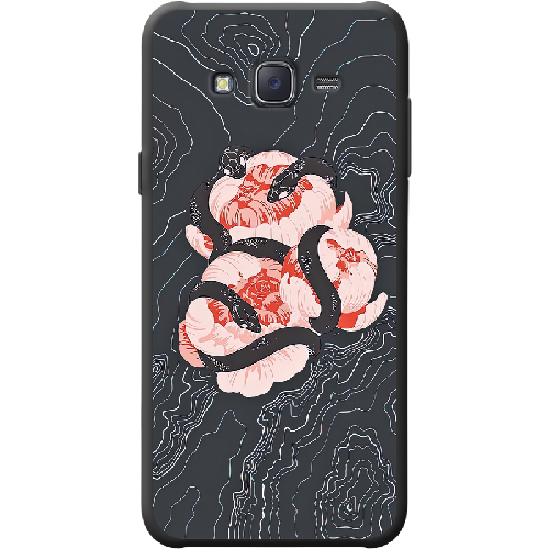 Чехол BoxFace Samsung J500H Galaxy J5 Snake Rose