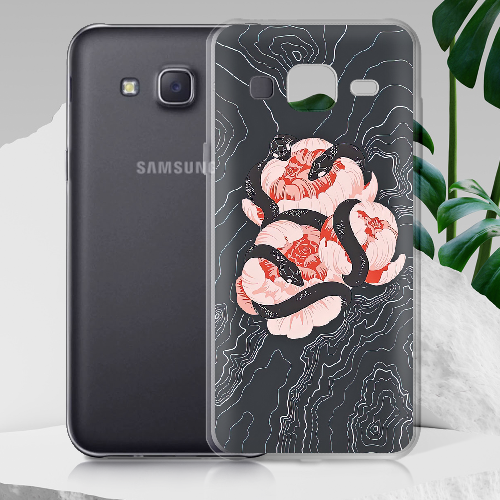 Чехол BoxFace Samsung J500H Galaxy J5 Snake Rose