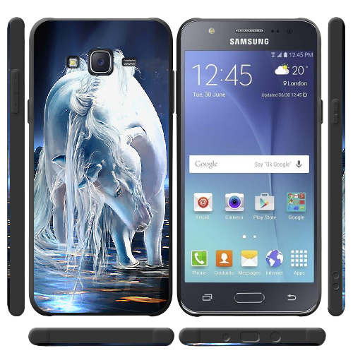 Чехол BoxFace Samsung J500H Galaxy J5 White Horse