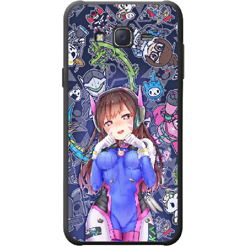 Чехол BoxFace Samsung J500H Galaxy J5 Overwatch D.VA