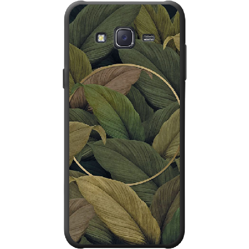 Чехол BoxFace Samsung J500H Galaxy J5 Green Leaf