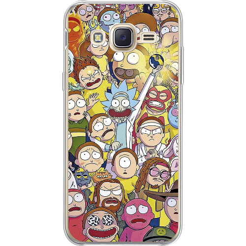 Чехол BoxFace Samsung J500H Galaxy J5 Rick and Morty все герои