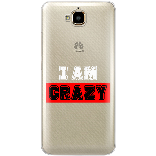 Чехол Boxface Huawei Y6 Pro I'm Crazy