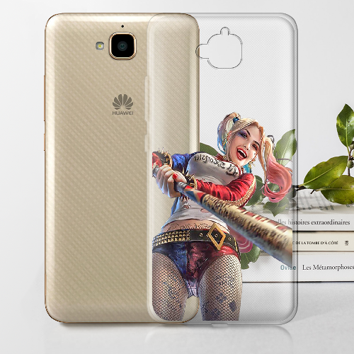 Чехол Boxface Huawei Y6 Pro Happy Harley Quinn