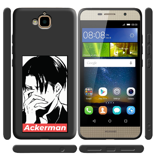 Чехол Boxface Huawei Y6 Pro Attack On Titan - Ackerman