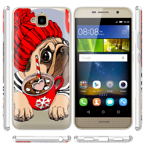 Чехол Boxface Huawei Y6 Pro Winter Puggy