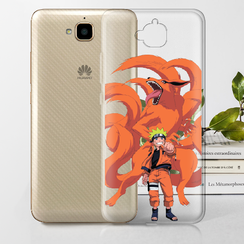 Чехол Boxface Huawei Y6 Pro Naruto and Kurama