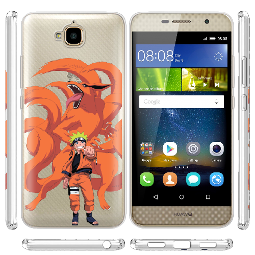 Чехол Boxface Huawei Y6 Pro Naruto and Kurama