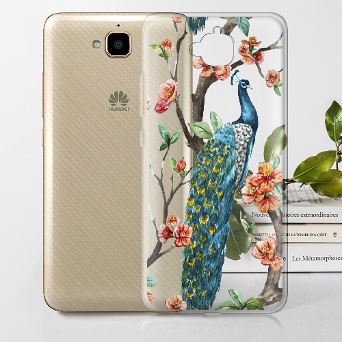 Чехол Boxface Huawei Y6 Pro Noble Peacock