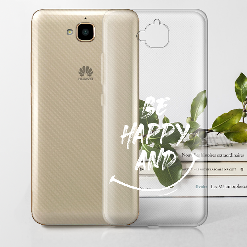 Чехол Boxface Huawei Y6 Pro be happy and