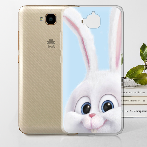 Чехол Boxface Huawei Y6 Pro Кролик Снежок