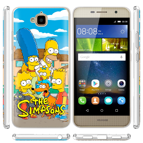 Чехол Boxface Huawei Y6 Pro the simpsons