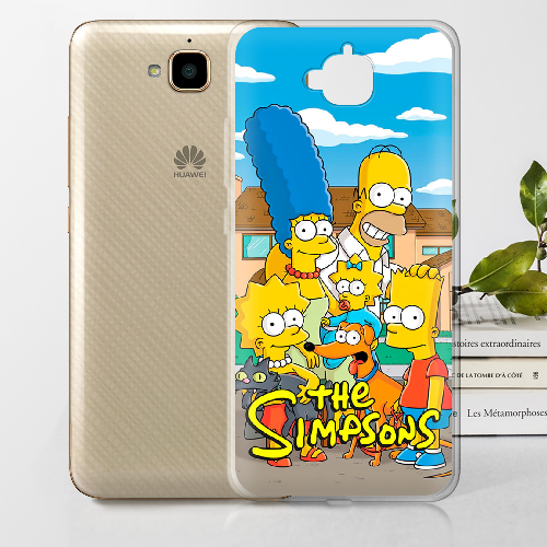 Чехол Boxface Huawei Y6 Pro the simpsons