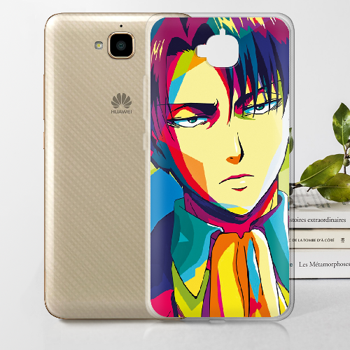 Чехол Boxface Huawei Y6 Pro Attack on titan Levi Anime Pop