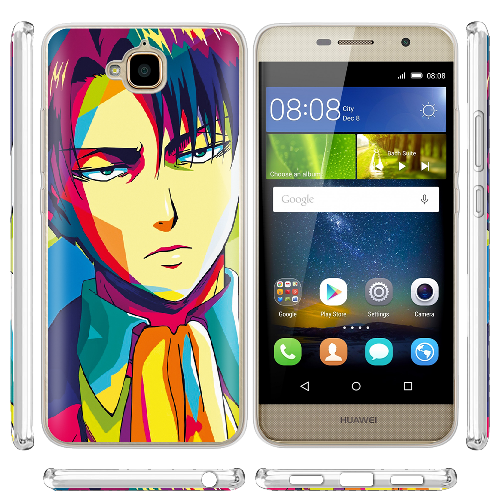 Чехол Boxface Huawei Y6 Pro Attack on titan Levi Anime Pop