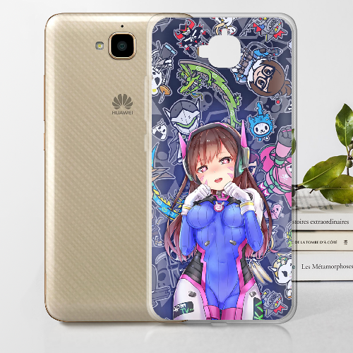 Чехол Boxface Huawei Y6 Pro Overwatch D.VA