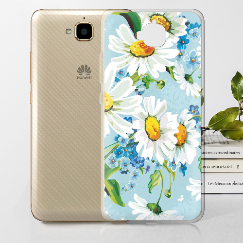 Чехол Boxface Huawei Y6 Pro букет ромашек